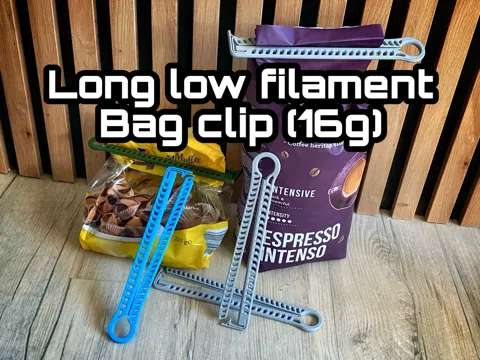 Accesorio para filamento: Long Low Filament Bag Clip – 160mm / 16g — referencia de MakerWorld