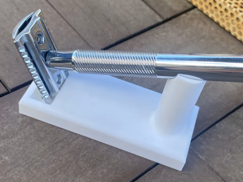 Minimalist Razor Stand with drainage holes (Large)