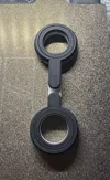 0.2mm layer, 3 walls, 15% infill, 2 pauses and more walls