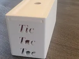 Aufbewahrungsbox Tic Tac Toe Spiel