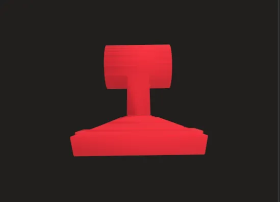 Rubbermaid 3673 shed door hinge
