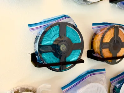 Low Profile Wall Mounted Spool Holder