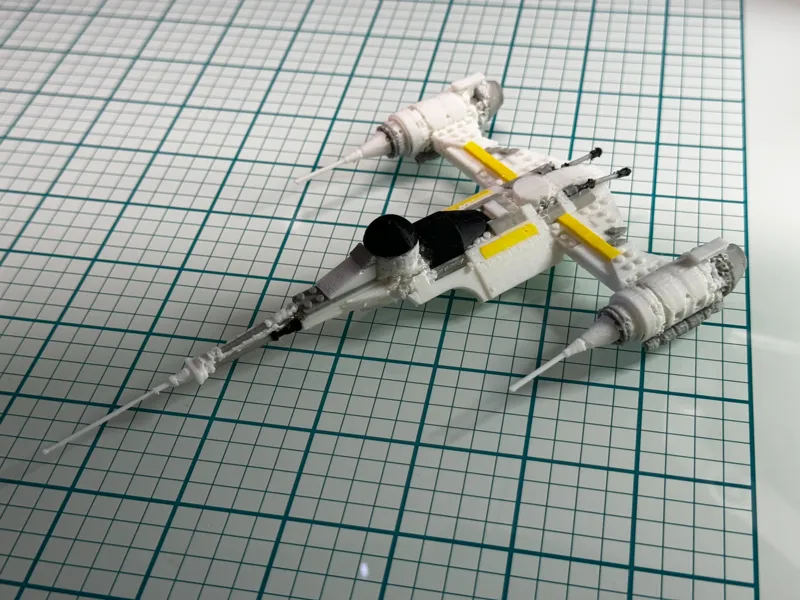Mandalorian N-1 Starfighter Bricks