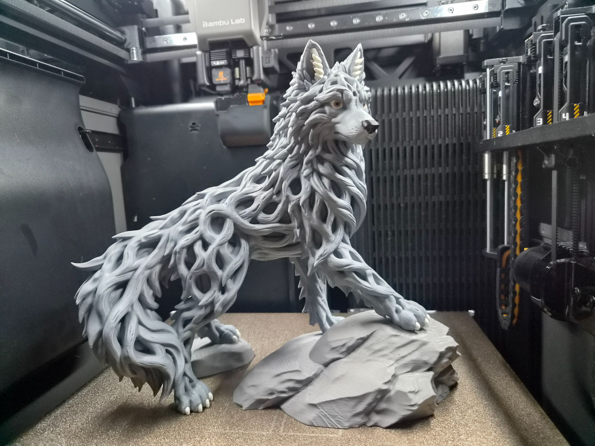 Rootwoven Wolf – Spirit of the Wild - 1
