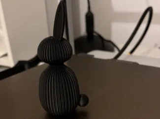 Dekorativer Osterhase