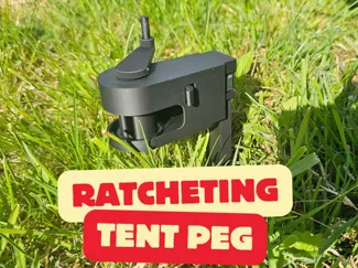 Built In Ratchet Ground Tent Peg