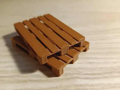 Scaled Euro pallet
