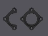 Support pour tige de 25 mm de diamètre — photo 2