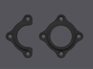 1 inch diameter rod holder