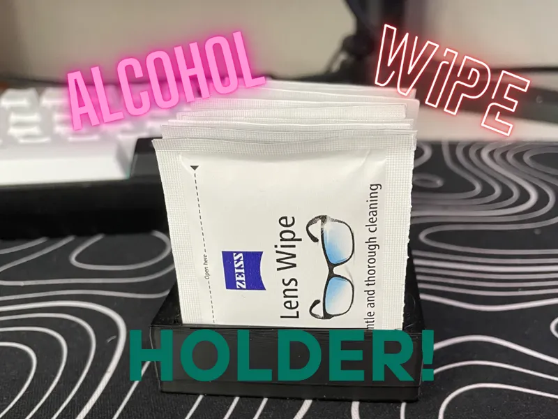 Alcohol Wipe Holder