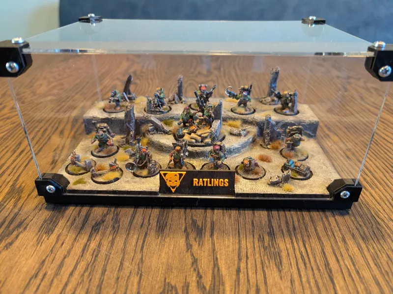 Kill Team Display Stand for Ratlings