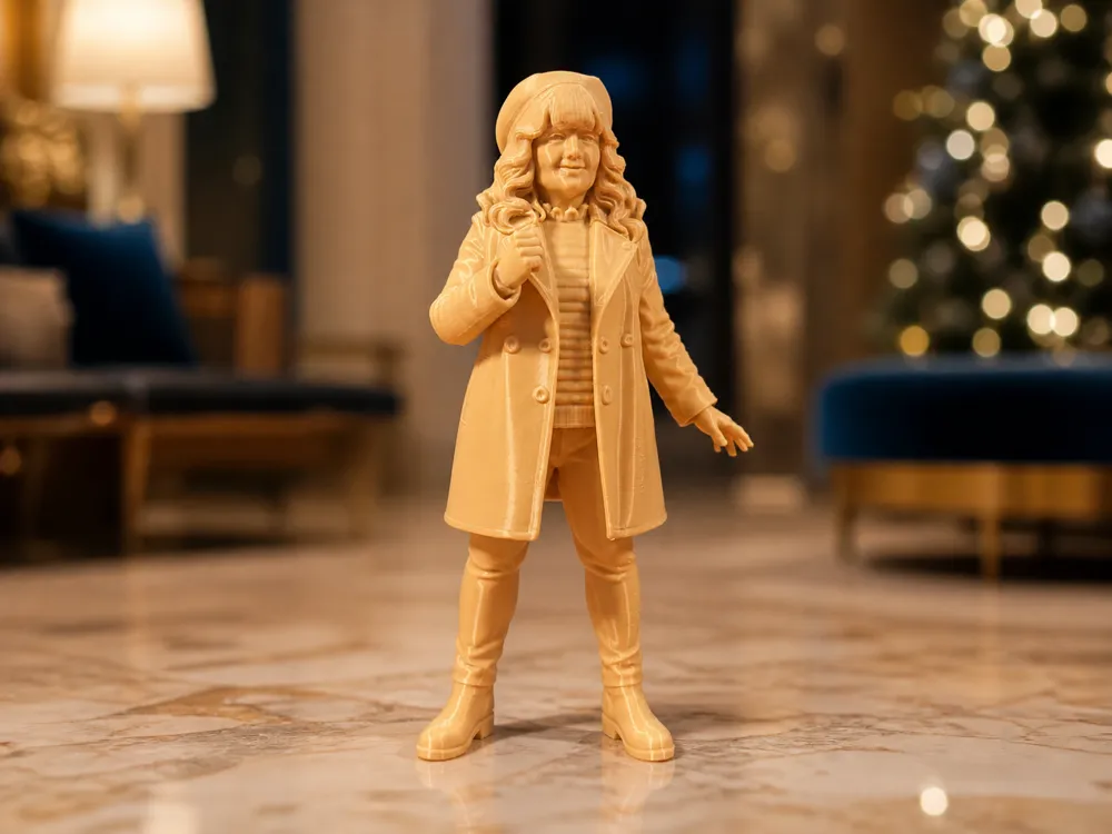 Figura decorativa: Joy Almondo – Doctor Who Figure (1:10 Scale). Referencia del modelo original.