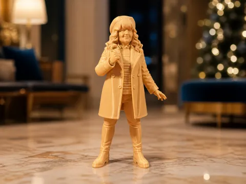 Figura decorativa: Joy Almondo – Doctor Who Figure (1:10 Scale) — referencia de MakerWorld
