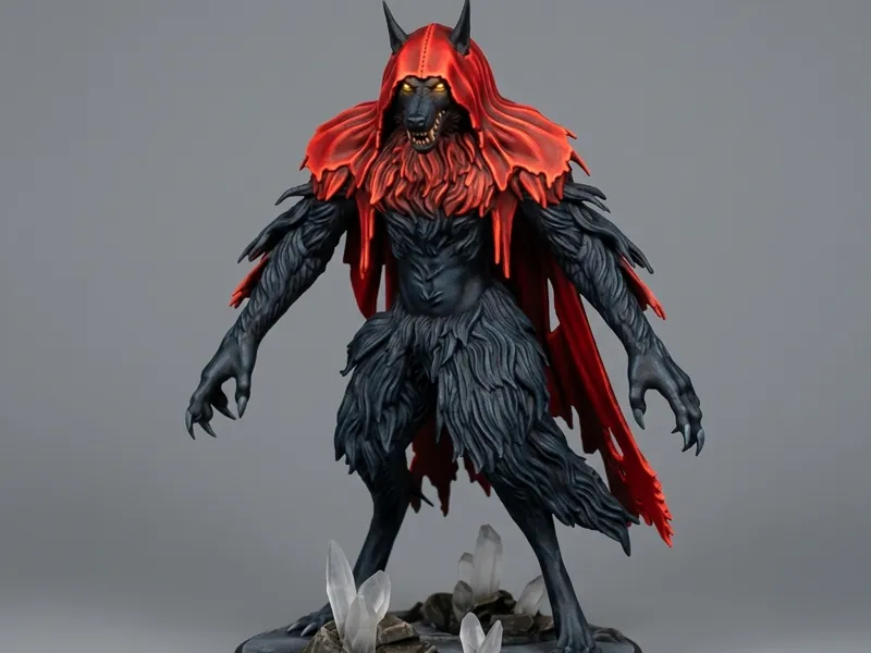 Cultist - Mountains - Valheim 3D Print Minitature
