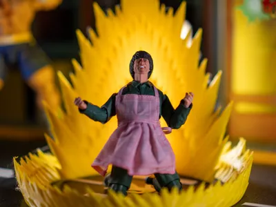 1/12 Scale Anime Power-Up Aura Effect