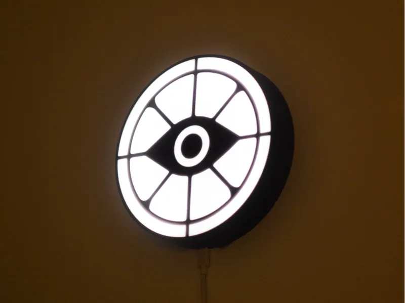 Deadlock LED sign