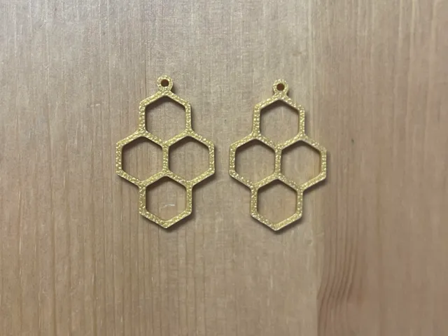 Honey Comb Earrings