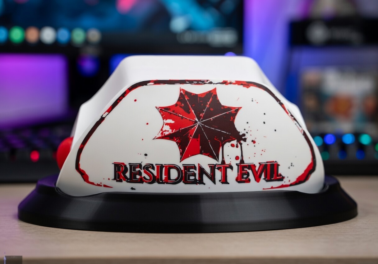 Miniatura 2 do modelo 3D Resident Evil Controller Stand – Display Dock