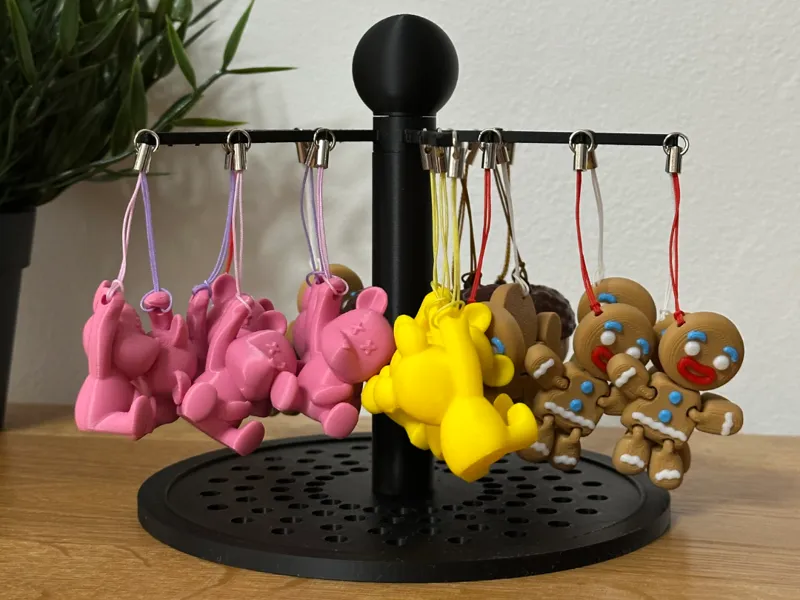Rotating Stand for keychain and Jewels
