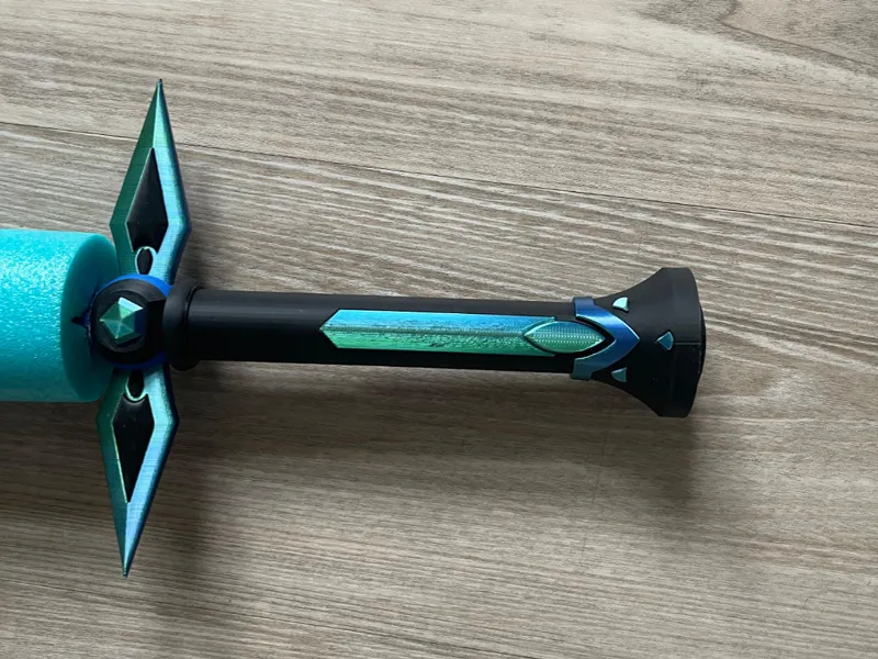 Pool noodle sword - Dark Repulser from SAO