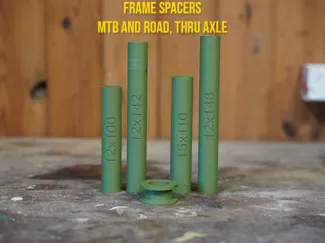 Frame-spacers for mtb and road disc