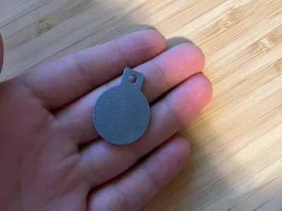 Shopping Cart Quarter Token Key Chain