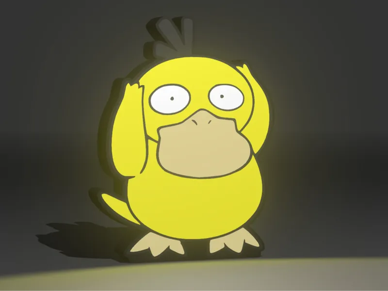 Psyduck Lightbox! 