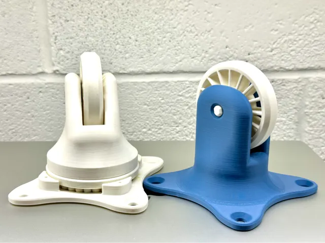 Caster swivel wheel - Fixed wheel part
