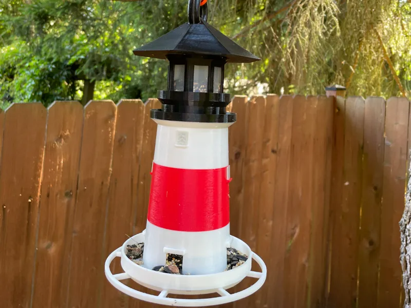 Lighthouse Bird Feeder