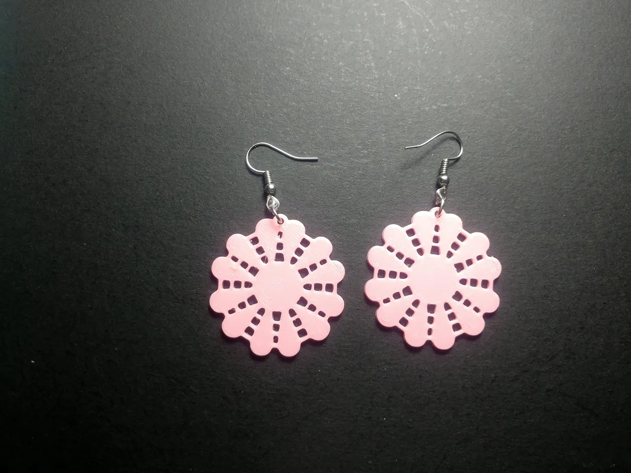 Orbital Petal Earrings view 4