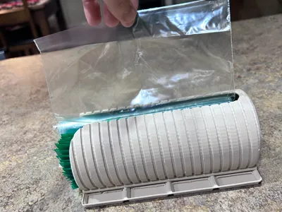 gridfinity trash bag holder