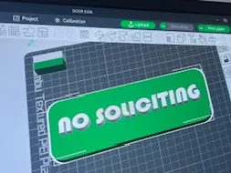NO SOLICITING SIGN