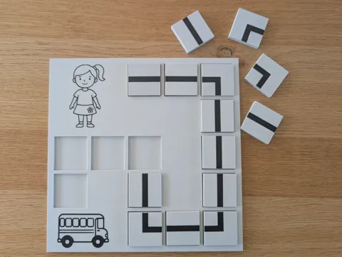 Modelo para impresión 3D: platen zoek de weg thema verkeer — referencia de MakerWorld