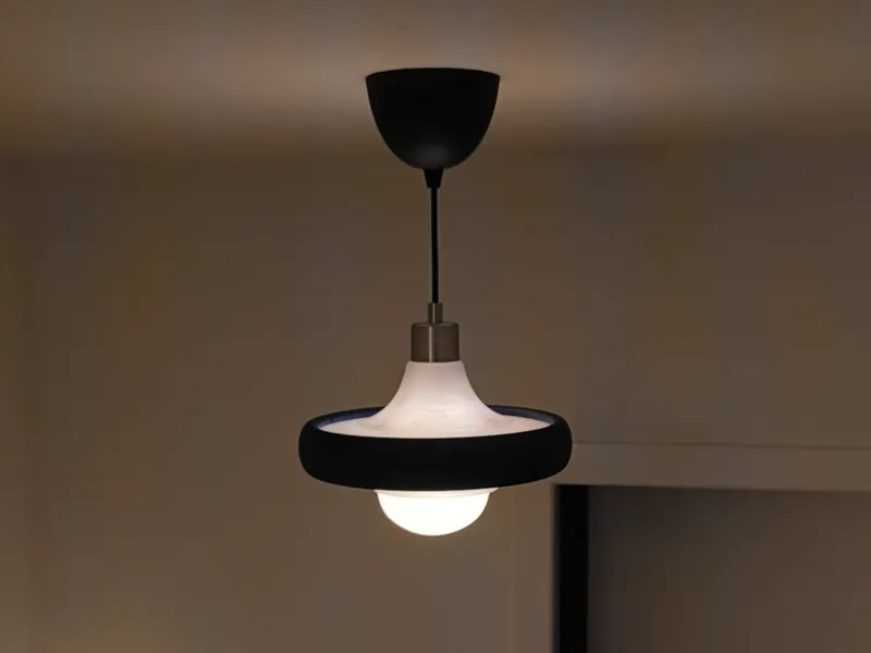 Lampshade for IKEA lamp hanger