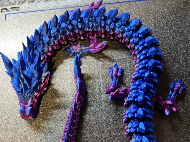 Large articulated dragon