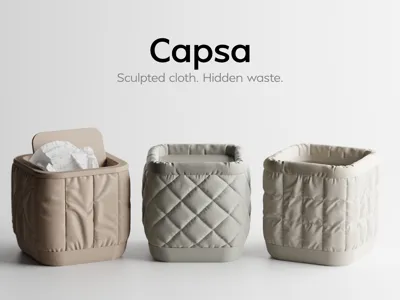 Capsa – Sculpted cloth. Hidden waste.