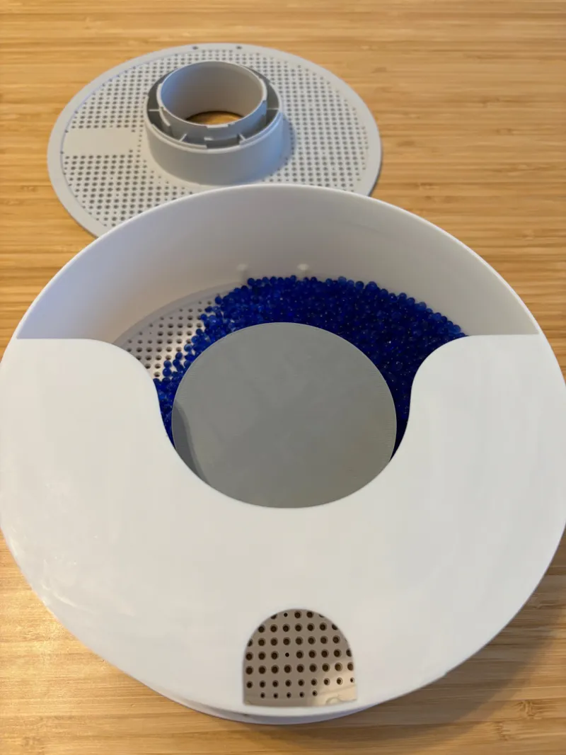 Silica Dryer using Filament Spool v2