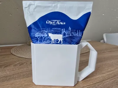 Milk bag (900g) holder