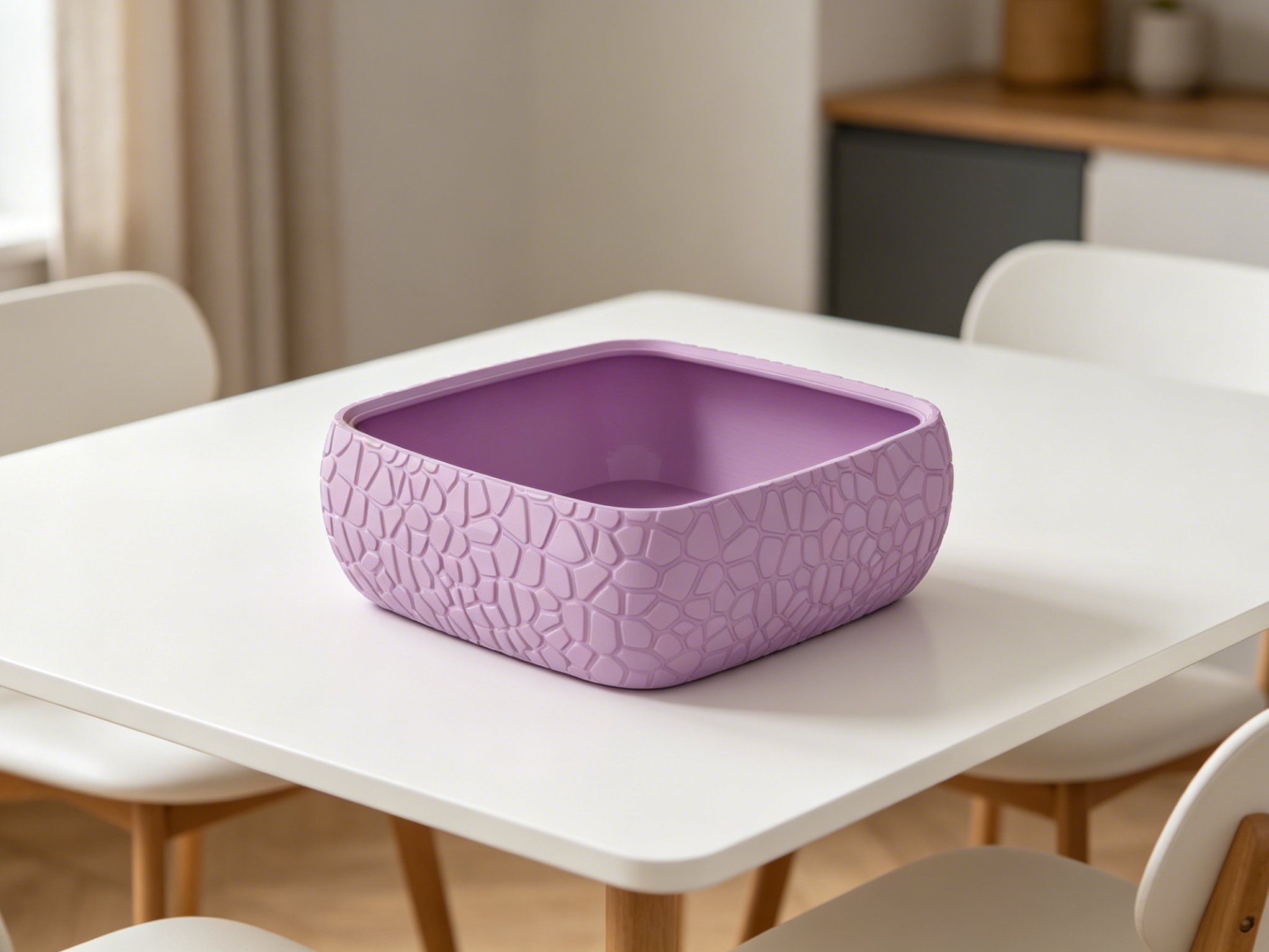 Miniatura 3 do modelo 3D 178mm可堆叠方形收纳盒一(Stackable square storage box 1)