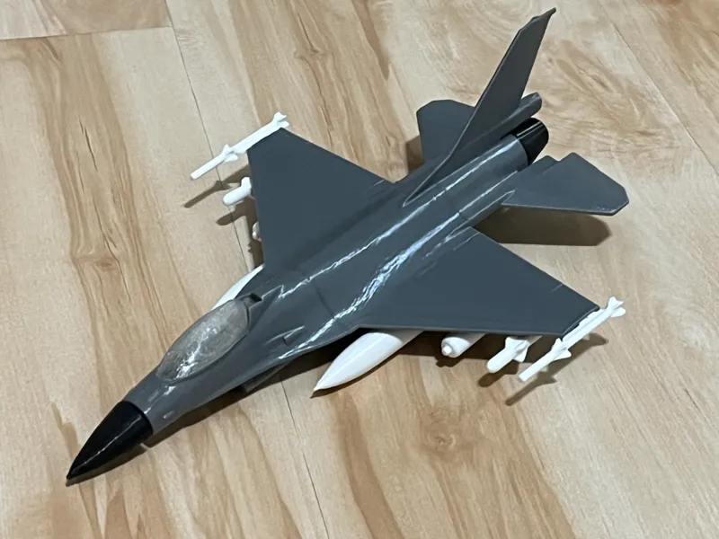 F-16 Fighting Falcon | Multicolor | No Supports