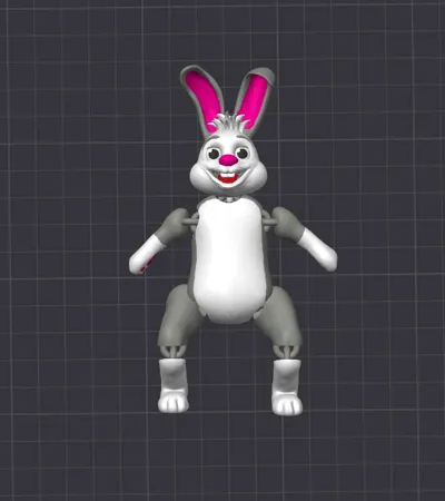Articulated and flexible bunny rabbit by Kugelmann - MakerWorld