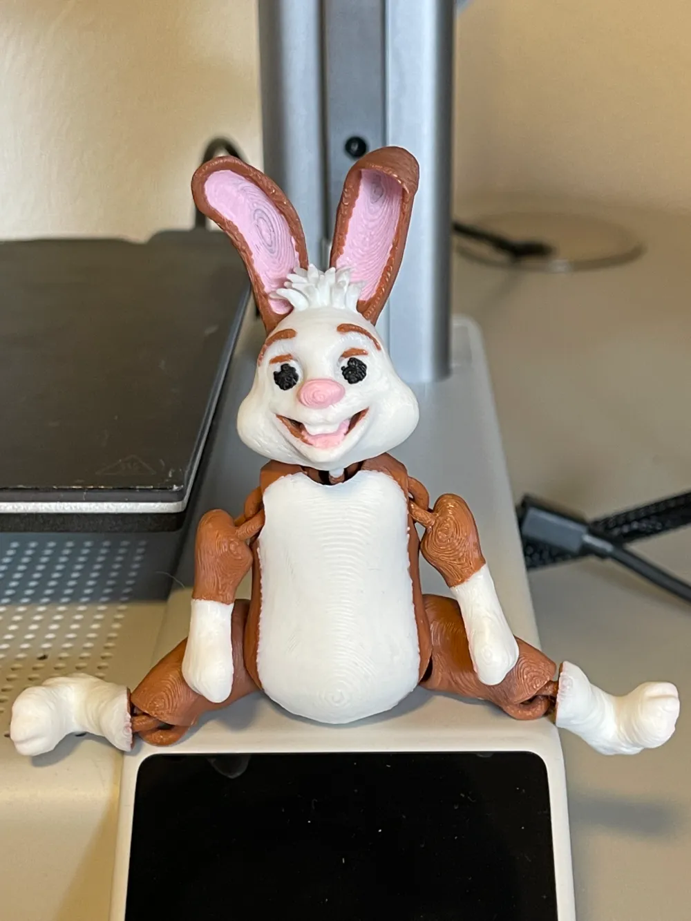 Articulated and flexible bunny rabbit by Kugelmann - MakerWorld