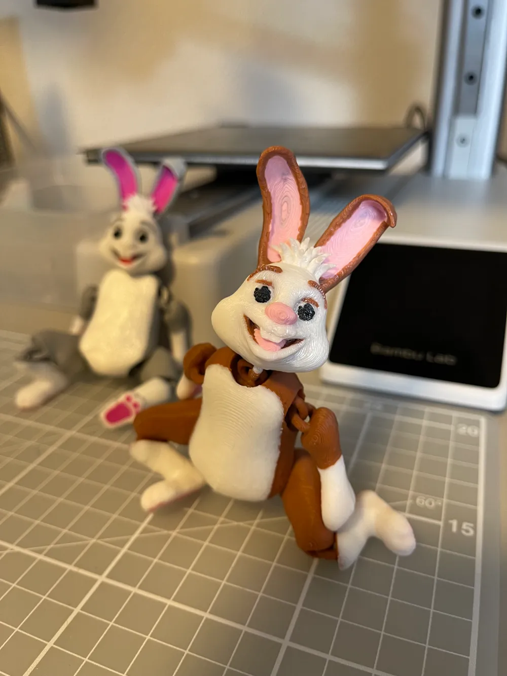 Articulated and flexible bunny rabbit by Kugelmann - MakerWorld