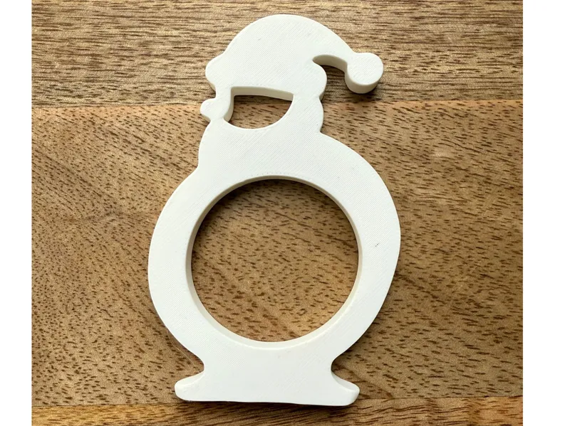 Christmas Napkin Ring – Santa Claus