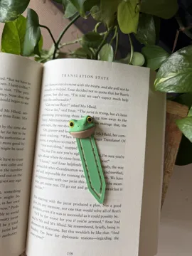 Accesorio de lectura: Frog bookmark — vista de referencia 3
