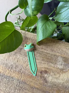 Accesorio de lectura: Frog bookmark — vista de referencia 4