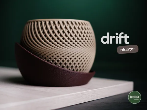 Минималистична саксия drift