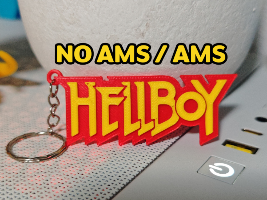 Hellboy Keychain (NO AMS/AMS)