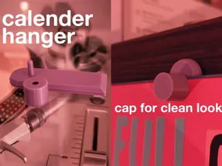 simple calendar hanger
