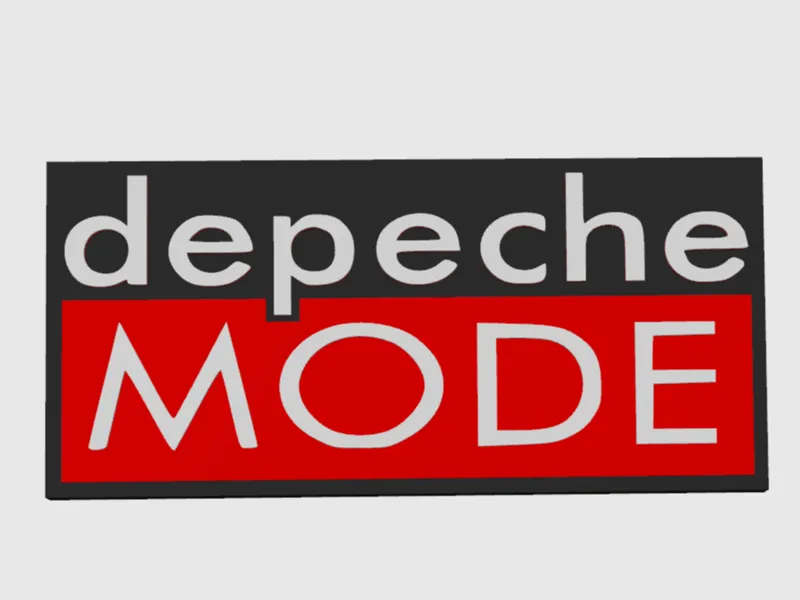 Logo Depeche Mode desk stand